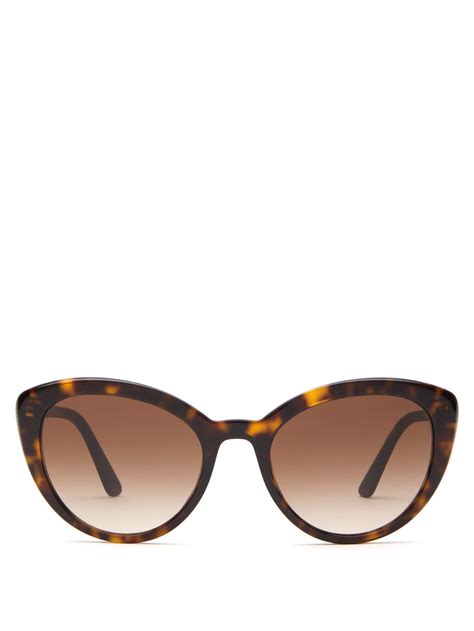 prada acetate cat eye sunglasses|Prada cat eye tortoiseshell glasses.